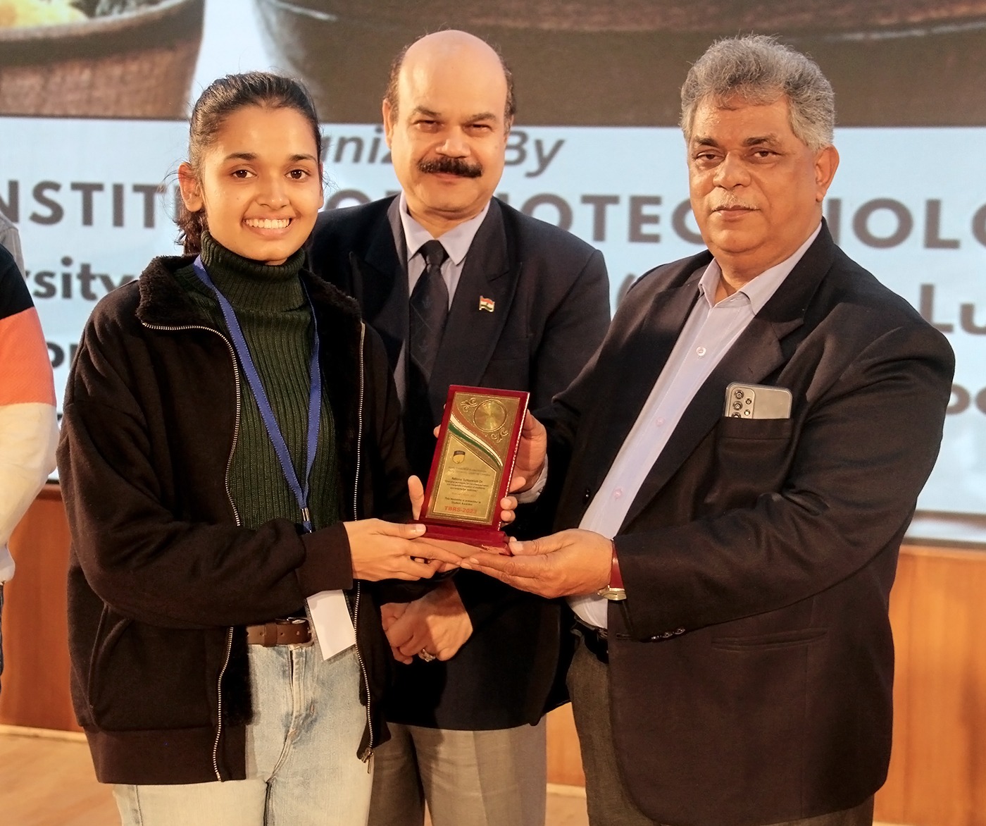 Presenting at the conference